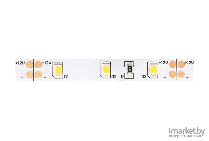  SWG Лента светодиодная стандарт 2835, 60 LED/м, 6,3 Вт/м, 12В , IP20, Цвет: Нейтральный белый [SWG260-12-6.3-NW]