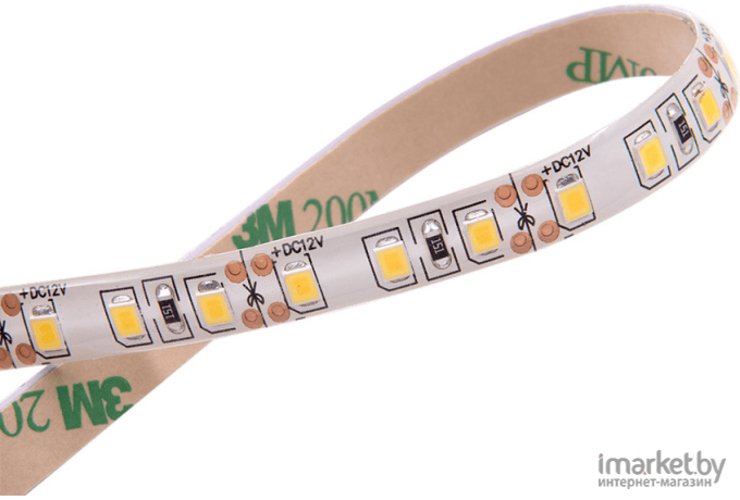  SWG Лента светодиодная стандарт 2835, 120 LED/м, 9,6 Вт/м, 12В , IP65, Цвет: Теплый белый [SWG2120-12-9.6-WW-65]