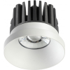 Влагозащищенный светильник Novotech 357585 NT18 154 белый Встраиваемый светильник IP44 LED 3000K 10W 100-265V METIS