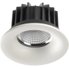 Влагозащищенный светильник Novotech 357603 NT18 158 белый Встраиваемый светильник IP44 LED 3000K 20W 100-265V DRUM