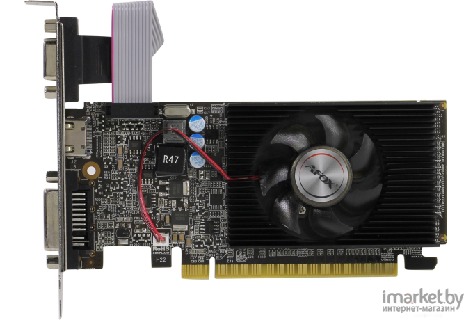 Видеокарта Afox Geforce GT610 2GB DDR3 [AF610-2048D3L7-V5]