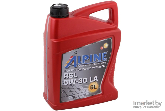 Моторное масло Alpine RSL 5W30 LA 5л [0100302]