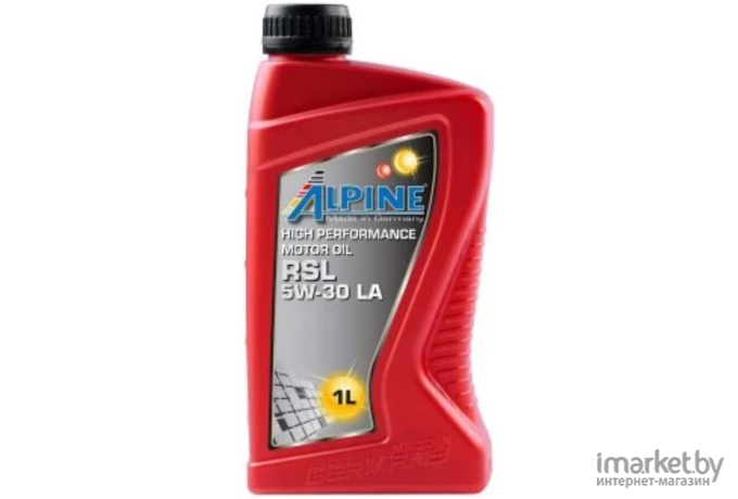 Моторное масло Alpine RSL 5W30 LA 1л [0100301]