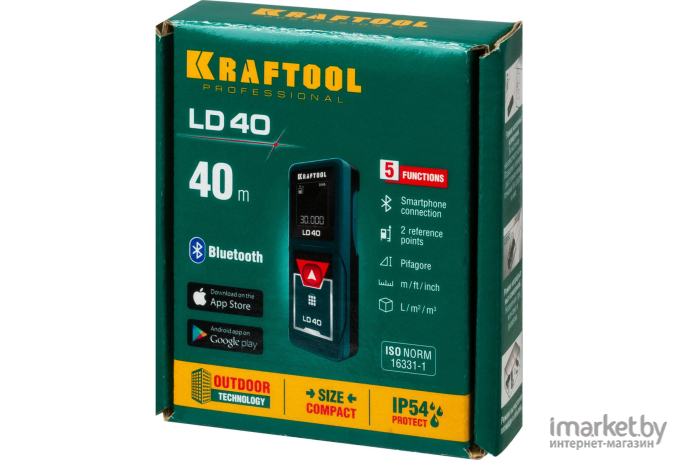 Лазерный дальномер Kraftool LD-40 [34763]