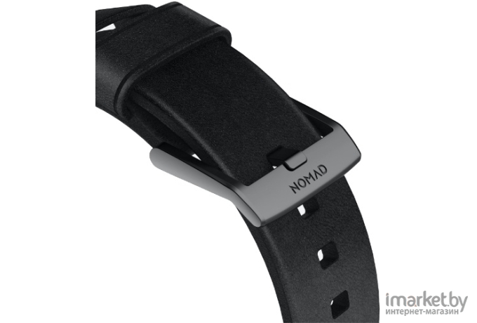 Сменный ремешок Nomad Modern Strap для Apple Watch 44mm/42mm черный [NM1A41BM00]