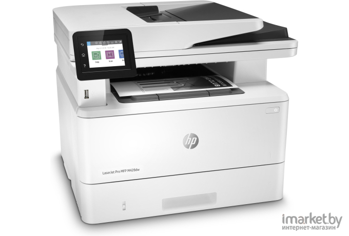 Лазерный принтер HP LaserJet Pro M428fdn белый/черный [W1A32A]