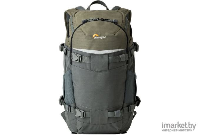 Рюкзак для фотоаппарата Lowepro Flipside Trek BP 250 AW Grey/Dark Green [LP37014-PWW]