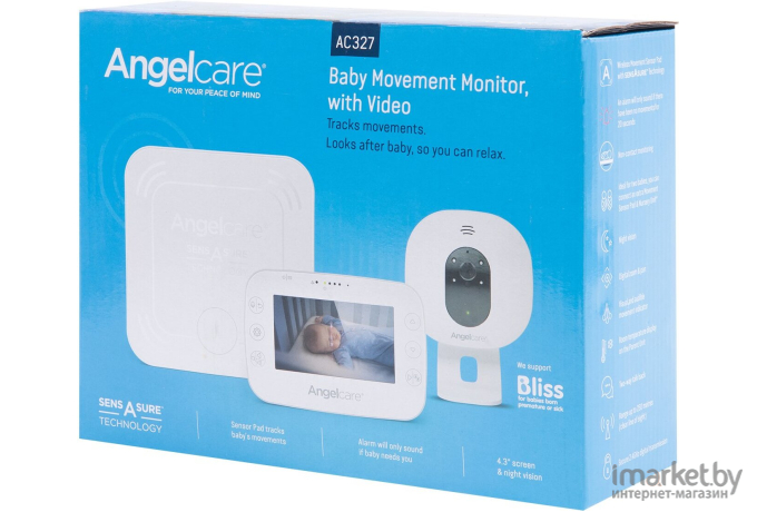 Видеоняня Angelcare Беспроводной монитор движения с дисплеем AC327