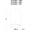 Накладной точечный светильник Arte Lamp A1516PL-1BK