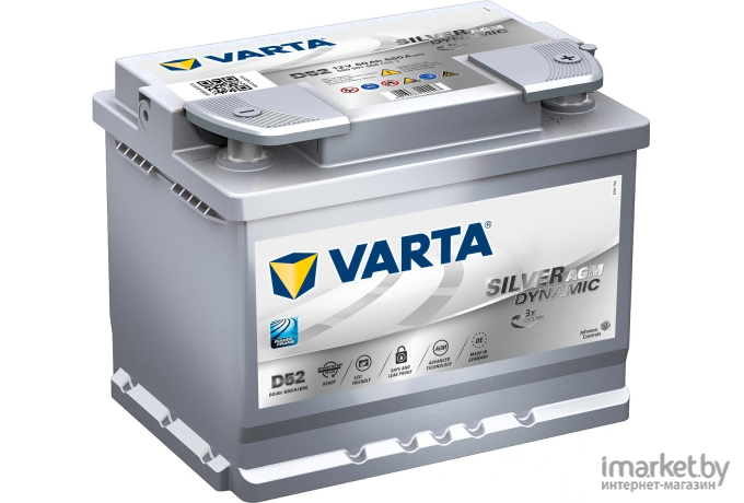Аккумулятор Varta Silver Dynamic AGM 60 А/ч [560901068]