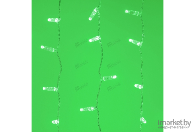 Светодиодная гирлянда ARdecoled ARD-CURTAIN-CLASSIC-2000x1500-CLEAR-360LED Green [024848]