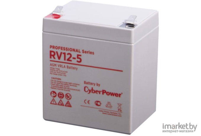 Аккумулятор для ИБП CyberPower 12V 5.7 Ah [RV 12-5]