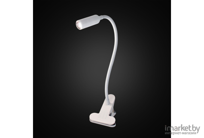 Настольная лампа Citilux Ньютон LED 4W*4000K, клипсе белый [CL803060N]