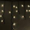 Новогодняя гирлянда Neon-night Айсикл 2.4x0.6m 88 LED Warm-White [255-056]