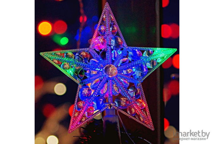 Новогоднее украшение Neon-night Верхушка для елки Звезда [501-002]