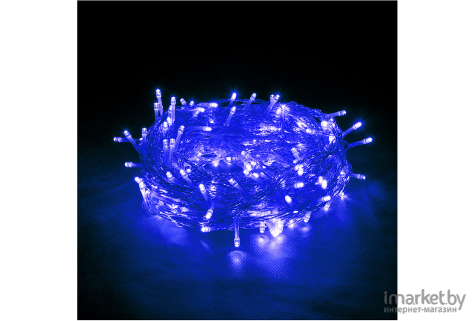 Светодиодная нить Vegas 48 светодиодов 5m Blue [55002]