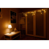 Новогодняя гирлянда Neon-night Айсикл 4.8x0.6 м 176 LED с эффектом мерцания теплый белый[255-166]