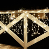 Новогодняя гирлянда Neon-night Дождь 2x0.8m 160 LED Warm-White [235-106]