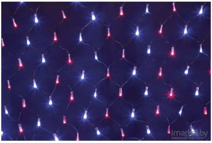 Новогодняя гирлянда Neon-night Сеть 2.5x2.5m 432 LED Red/Blue [215-033]