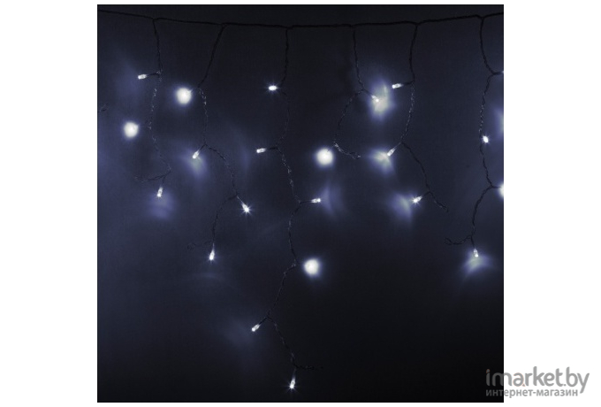 Новогодняя гирлянда Neon-night Айсикл 4.8x0.6m 176 LED White [255-145]