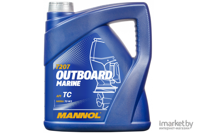 Mannol 2-Takt Outboard Marine API TD NMMA TC-W3 4л (MN7207-4)
