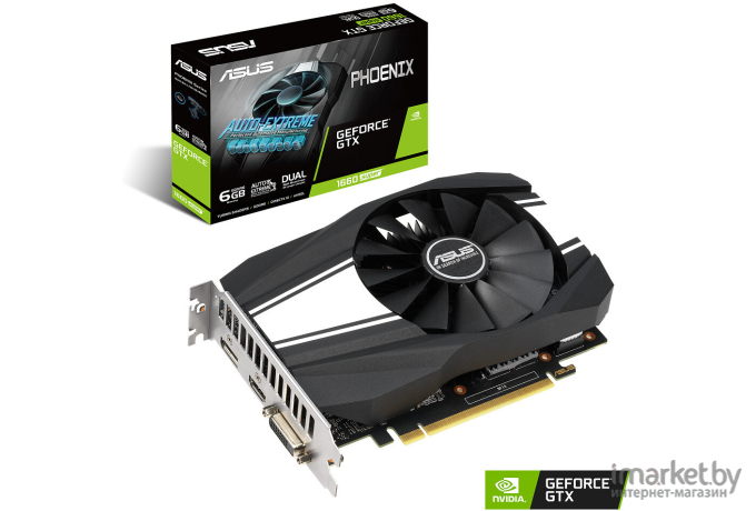 Видеокарта ASUS Nvidia Phoenix GeForce GTX 1660 SUPER 6GB GDDR6 192-bit [PH-GTX1660S-6G]