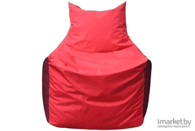 Кресло-мешок Flagman кресло Фокс Ф21-180 красный/бордовый