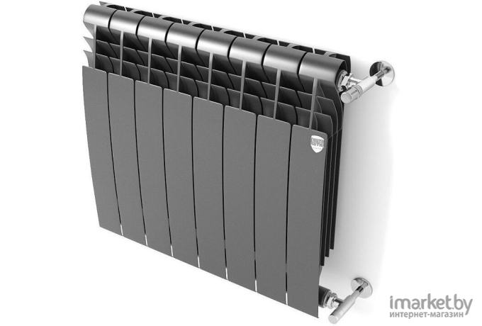 Радиатор отопления Royal Thermo BiLiner 500 Silver Satin (8 секций)