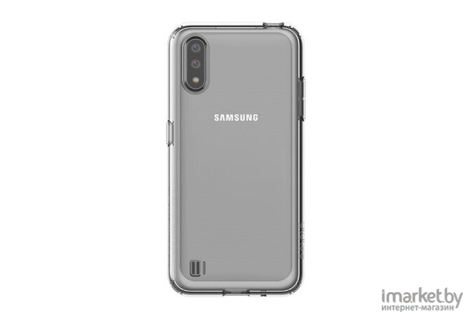 Чехол для телефона Araree A cover для Samsung A01 прозрачный [GP-FPA015KDATR]