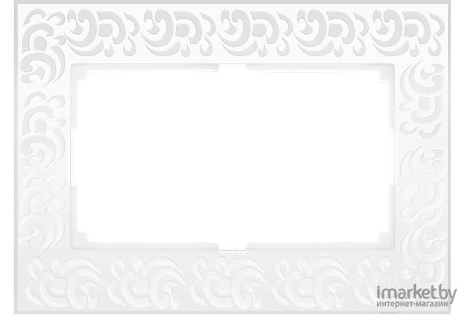 Рамка Werkel WL05-Frame-01-DBL-white белый