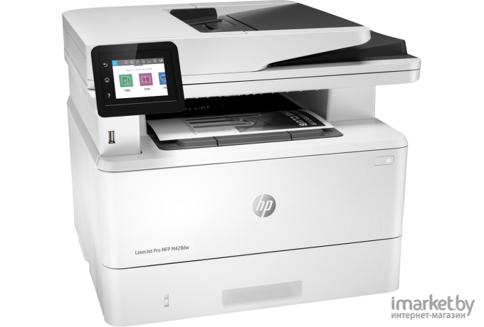Принтер и МФУ HP LaserJet Pro RU M428dw белый/черный