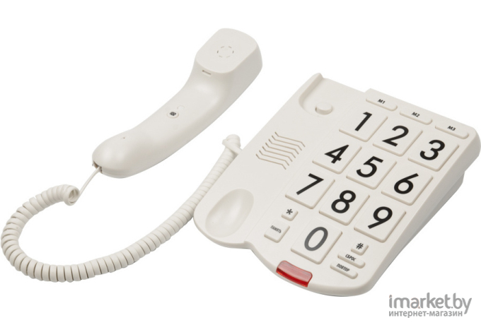 Проводной телефон Ritmix RT-520 белый