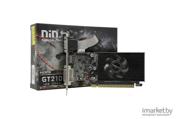 Видеокарта Ninja GT210 1G 64BIT DDR3