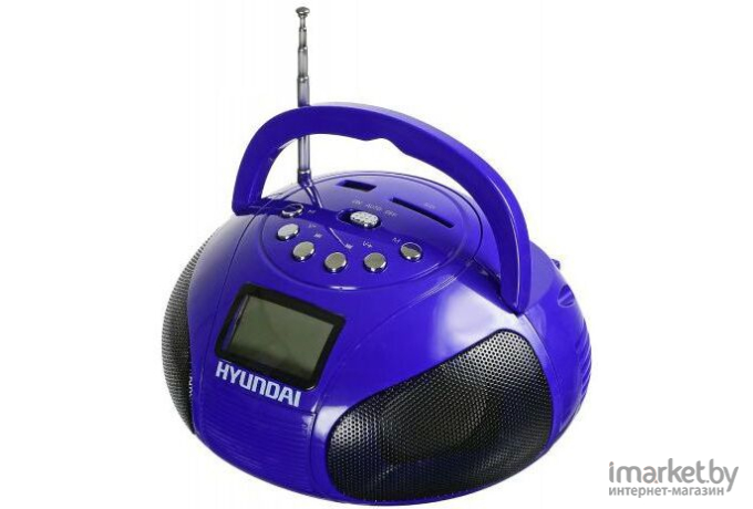 Портативная аудиосистема Hyundai H-PAS100 фиолетовый