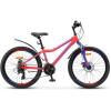 Велосипед Stels Navigator-410 MD 24 V010 рама 12 дюймов синий/красный [LU091556,LU082933]