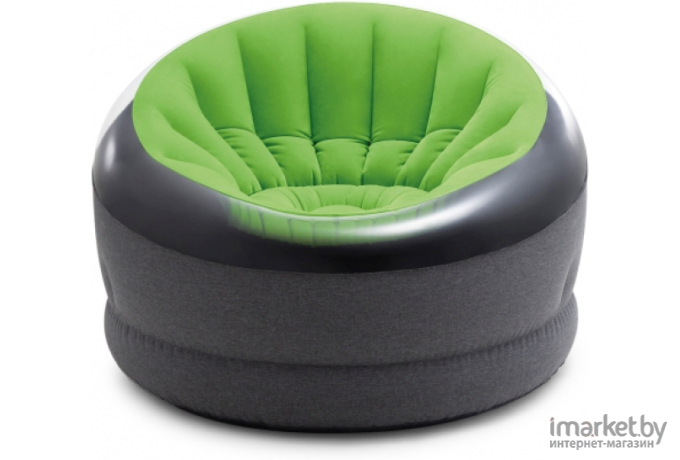 Надувная мебель Intex Empire Chair 66581 +ремкомплект зеленый