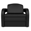 Кресло-кровать Mebel-Ars Кармен-2 экокожа черный