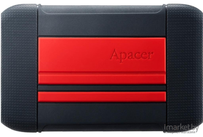 Внешний накопитель Apacer AC633 2TB красный/черный (AP2TBAC633R-1)