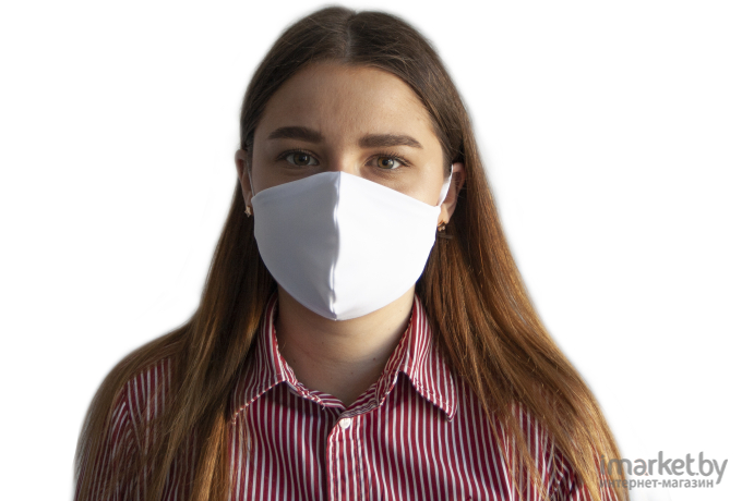 Защитная маска Health&Care женская, р. M белый