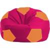 Кресло-мешок Flagman Мяч Стандарт М1.1-388 малиновый/оранжевый