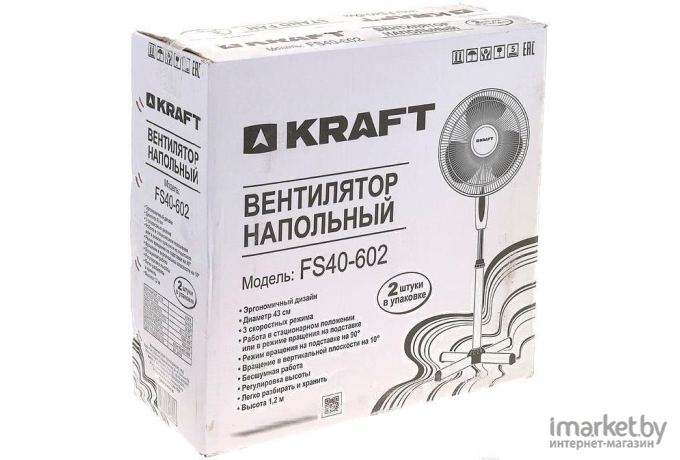 Вентилятор Kraft FS40-602