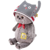 Мягкая игрушка Basik & Co Басик BABY в шапочке с котиком [BB-046]