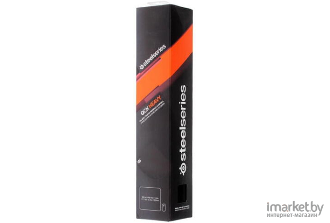 Коврик для мыши SteelSeries QcK Heavy Medium 2020 Edition черный [63836]