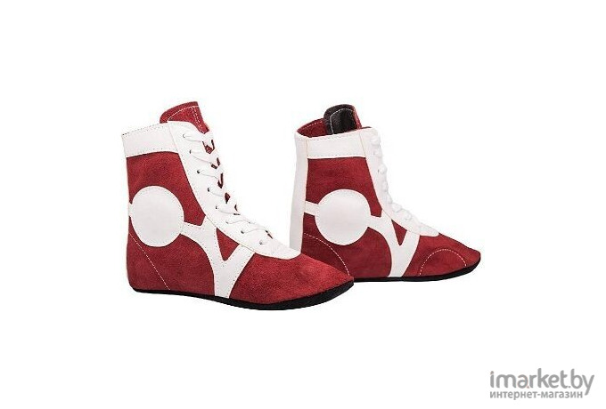 Обувь для самбо RuscoSport RS001/2 46 красный
