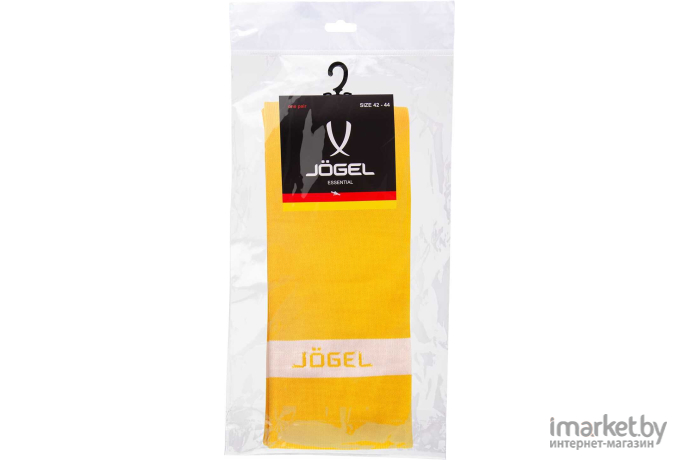 Гетры футбольные Jogel JA-003  35-37 желтый/белый