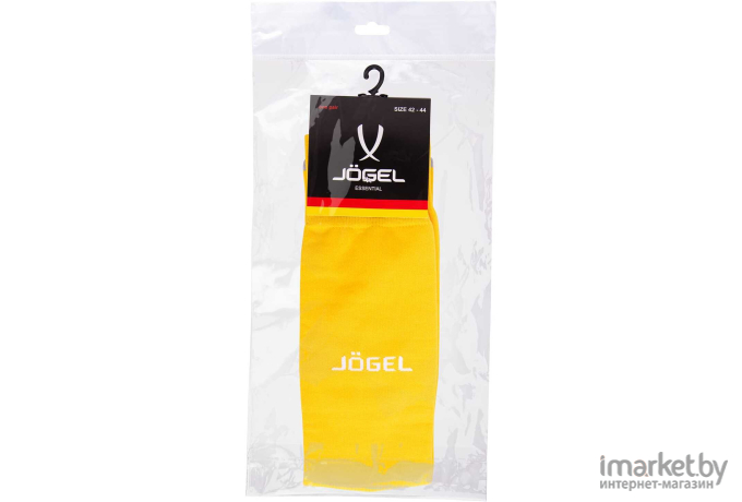 Гетры футбольные Jogel JA-006 Essential 35-37 желтый/серый