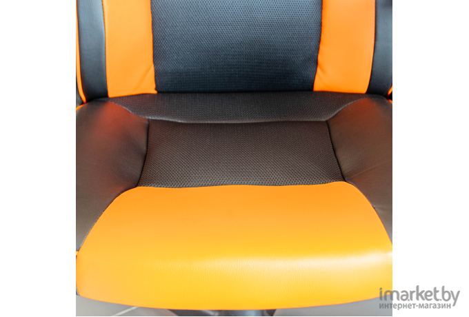 Геймерское кресло GetActive JOBisDONE Black/Orange [W-181-BO]