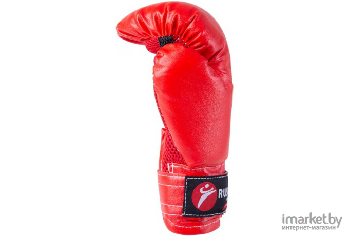 Набор для бокса детский RuscoSport 6 oz черный/красный