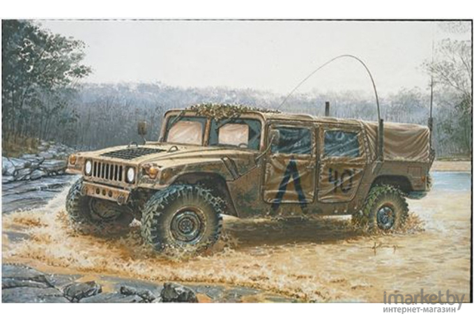 Сборная модель Italeri Американский армейский внедорожник M988 [0273]