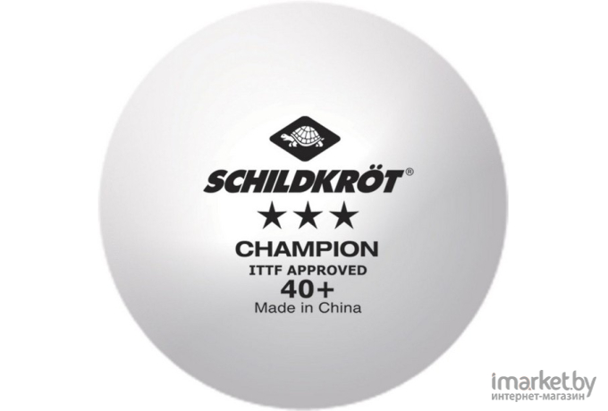 Мячи для настольного тенниса Donic Champion 3* 3 шт [608540]